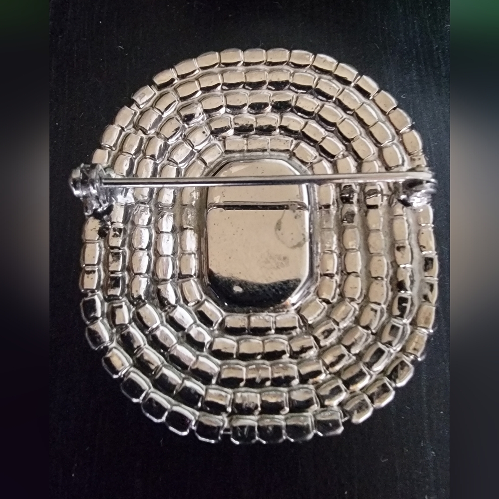 Vintage Rhinestone Brooch - Picture 2 of 7